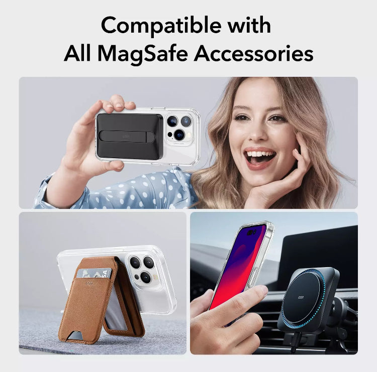 ESR Branded Clear MagSafe Shockproof Hybrid Hardshell Phone Case with HaloLock Feature- for Apple iPhones/14 Series - Super Savings Technologies Co.,LTD ESR Branded Clear MagSafe Shockproof Hybrid Hardshell Phone Case with HaloLock Feature- for Apple iPhones/14 Series - Super Savings Technologies Co.,LTD